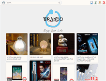 Tablet Screenshot of brando.com